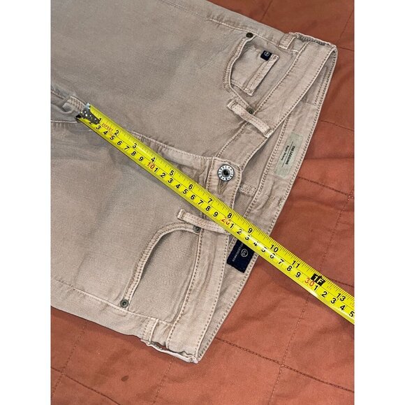 AG Adriano Goldschmied The Legging Super Skinny Jeans Beige Womens Size 27 - Picture 8 of 10